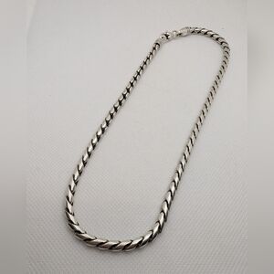 Silver Tone Necklace